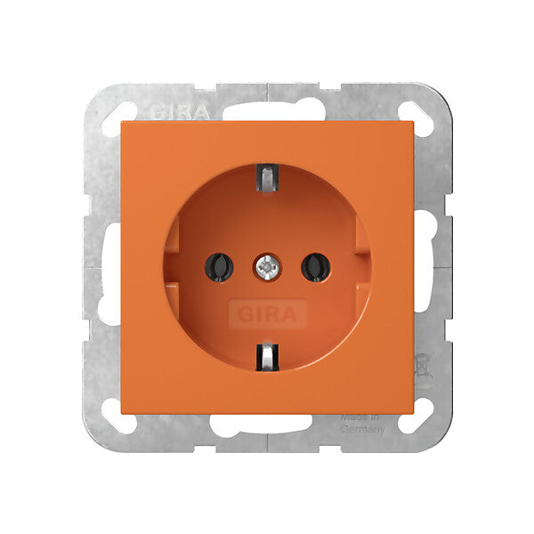 Gira SCHUKO-Steckd. System 55 Orange 4455109